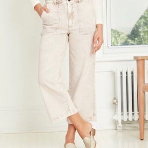 Universal Thread Women’s High-Rise Wide Leg Cropped Jean 6 regular